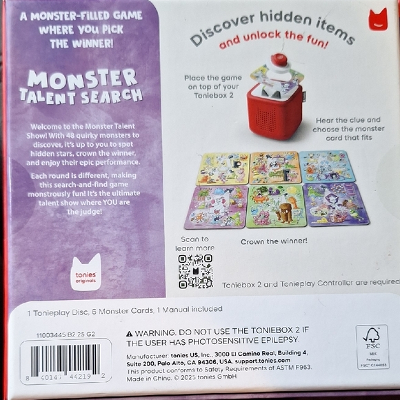 Blue Kids Toniebox 2 Bundle - Picture 6 of 10